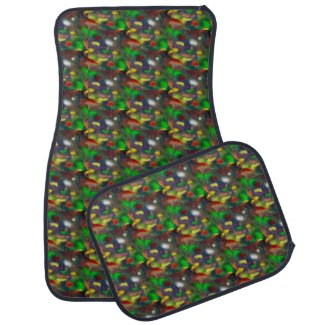 Multicolor Black Opal Pattern