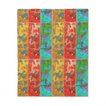 Multicolor blanket