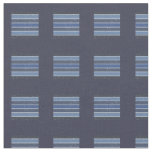 Multicolor Blue Stripe Fabric