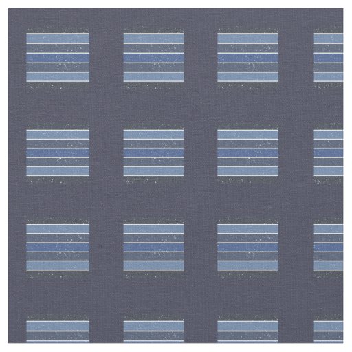 Multicolor Blue Stripe Fabric