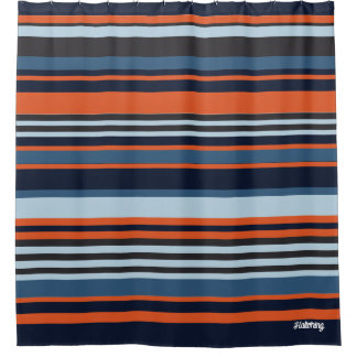 multicolor border 174911 shower curtain