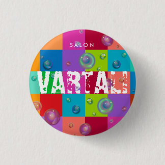 Multicolor Bubbles Vartali Round Button