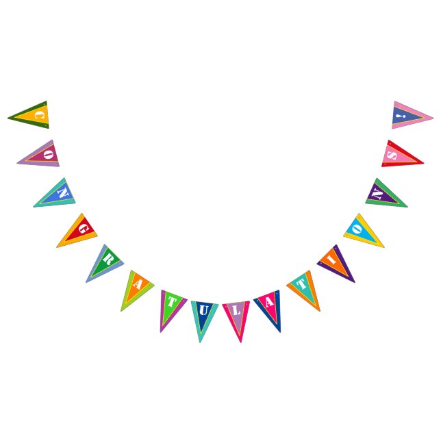 Multicolor Bunting Flags (All)