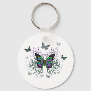 MultiColor Butterfly Keychain