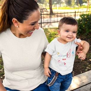 Multicolor Butterfly T-Shirt