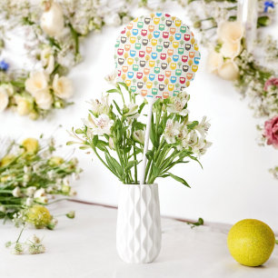 Multicolor Cartoon Owl Balloon