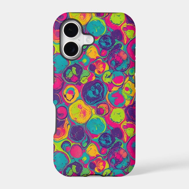 Multicolor Chic Case-Mate iPhone Case (Back)