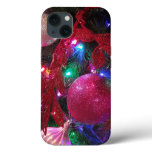 Multicolor Christmas Tree Colorful Holiday iPhone 13 Case