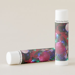 Multicolor Christmas Tree Colorful Holiday Lip Balm