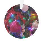 Multicolor Christmas Tree Colorful Holiday Ornament