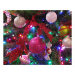 Multicolor Christmas Tree Colorful Holiday Photo Print