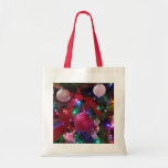 Multicolor Christmas Tree Colorful Holiday Tote Bag