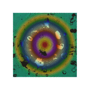 Multicolor Circled Abstract Art