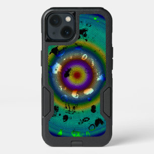 Multicolor Circled Pattern iPhone 13 Case