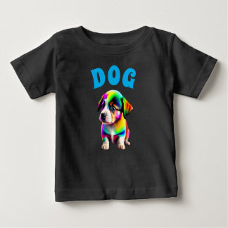 Multicolor dog t-shirt