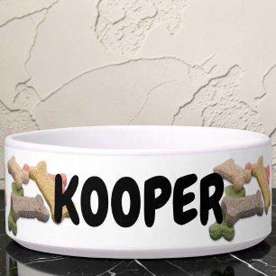 Multicolor Dog Treat Photograph Bowl