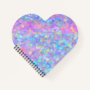 Multicolor Dot Art Notebook