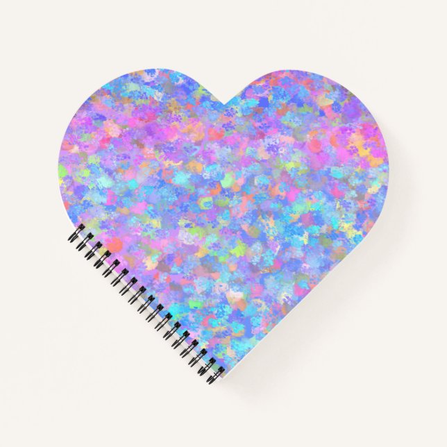 Multicolor Dot Art Notebook (Front)