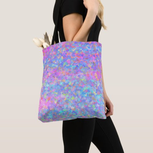 Multicolor Dot Art Tote Bag