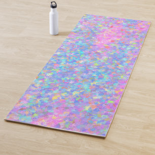 Multicolor Dot Art Yoga Mat