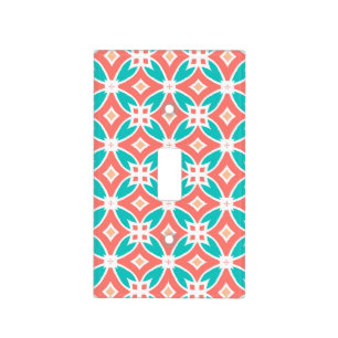 Multicolor Ethnic Pattern Light Switch Cover