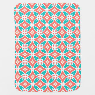 Multicolor Ethnic Pattern Swaddle Blanket