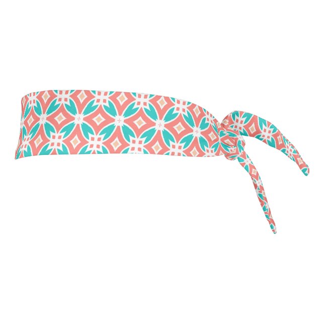Multicolor Ethnic Pattern Tie Headband (Rotate 90)