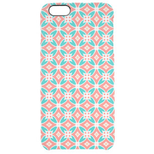 Multicolor Ethnic Pattern Clear iPhone 6 Plus Case