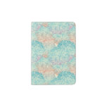 Multicolor Floral Doodle Pattern Passport Holder