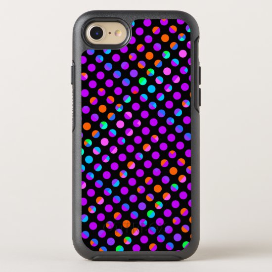 Multicolor Fractal Dots OtterBox Symmetry iPhone 7 Case
