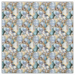 Multicolor Gemstones  Fabric