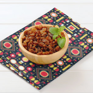 Multicolor Geometric Shapes Cloth Placemat