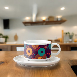Multicolor Geometric Shapes pattern Bowl
