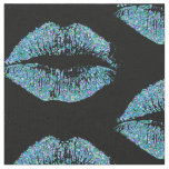 Multicolor Glitter Lips #14 Fabric