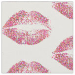 Multicolor Glitter Lips #23 Fabric