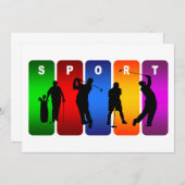 Multicolor Golf Emblem (Front/Back)