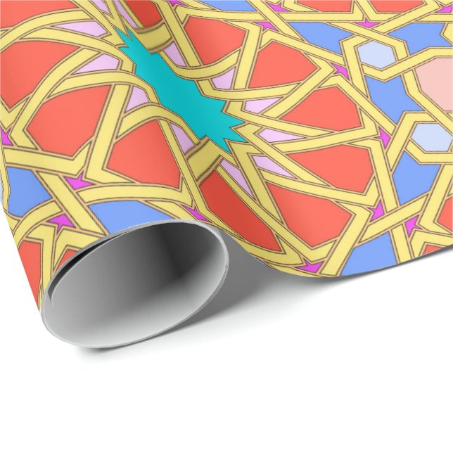 Multicolor Granada Wrapping Paper (Roll Corner)