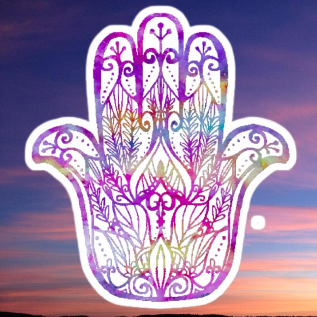 Multicolor Hamsa Sticker (Creator Uploaded)