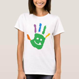 Multicolor Hand: An Explosion of Joy T-Shirt