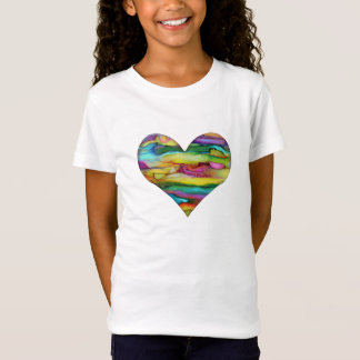 Multicolor heart T-Shirt
