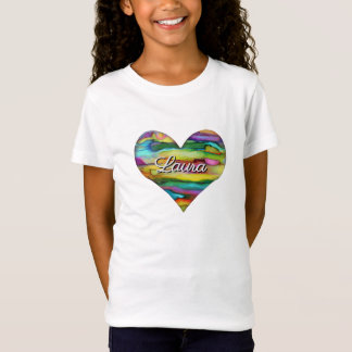 Multicolor heart T-Shirt