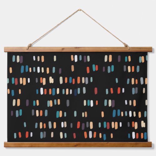 Multicolor Irregular Rectangles Hanging Tapestry