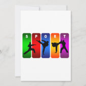 Multicolor Karate Emblem (Front)