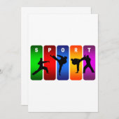 Multicolor Karate Emblem (Front/Back)