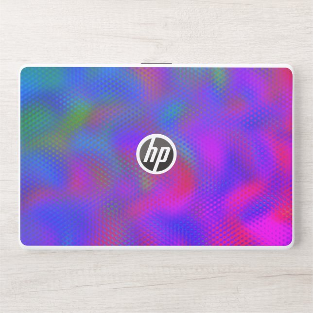 Multicolor Madness HP Laptop Skin (Front)