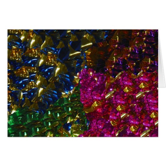 Multicolor Mix Blank Card (Front Horizontal)