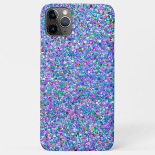 Multicolor Mosaic Modern Grit Glitter iPhone 11 Pro Max Case