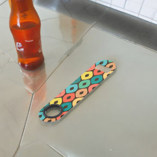 Multicolor Ogee Pattern Bar Key