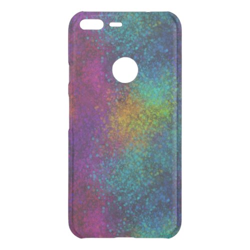 Multicolor Paint Splatters Uncommon Google Pixel XL Case