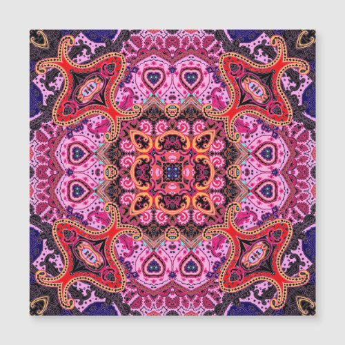 Multicolor paisley scarf print design